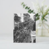 Jefferson Davis begrafenis in New Orleans: 1908 Briefkaart (Staand voorkant)