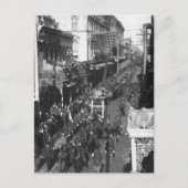 Jefferson Davis begrafenis in New Orleans: 1908 Briefkaart (Voorkant)