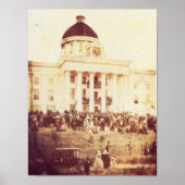Jefferson Davis Inaugural Poster (Voorkant)