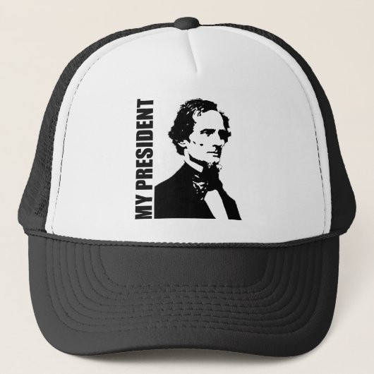Jefferson Davis - Mijn President Trucker Pet (Voorkant)