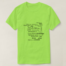 Jefferson Davis Parish Cajun Louisiana Tee Shirt