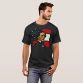 Jefferson Davis, President van de Confederatie T-shirt (Voorkant volledig)