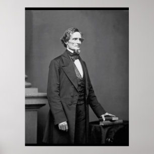 Jefferson Davis, President _War Afbeelding Poster