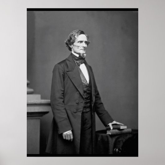 Jefferson Davis, President _War Afbeelding Poster (Voorkant)