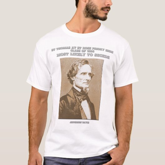 Jefferson Davis shirt jaarboek (Voorkant)