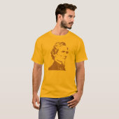 Jefferson Davis T-shirt (Voorkant volledig)