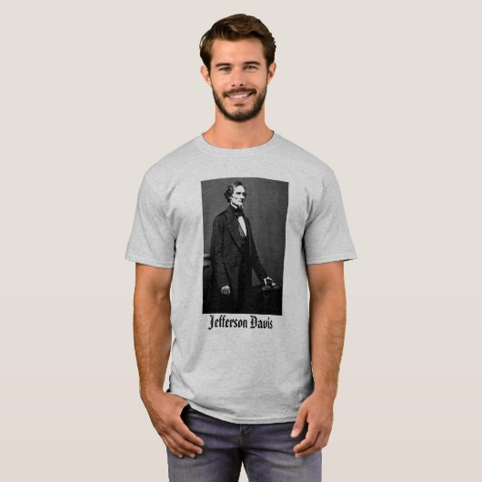 Jefferson-Davis T-shirt (Voorkant volledig)