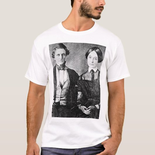 Jefferson Davis Wedding Afbeelding T-shirt (Voorkant)