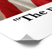 Jefferson en de vlag poster (Hoek)