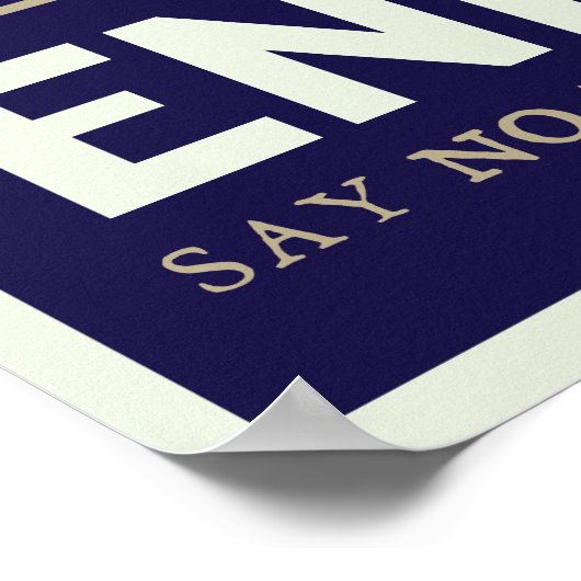 Jefferson End het Fed Poster (Hoek)