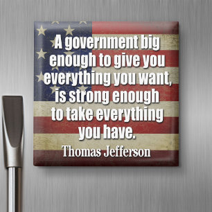Jefferson: Grote overheid zal alles afnemen... Magneet