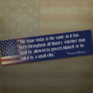 Jefferson: Hetzelfde Probleem Vandaag Bumpersticker