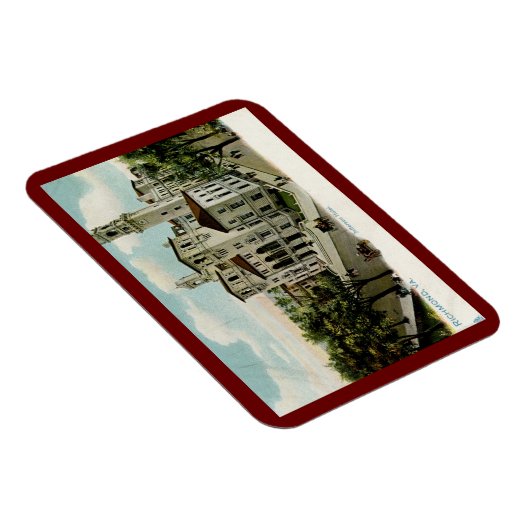 Jefferson Hotel, Richmond, VA  Magneet (Rechterzijde)