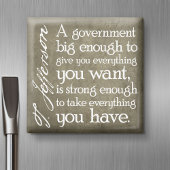 JEFFERSON: Let op de grote overheid Magneet