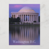 Jefferson Memorial Briefkaart (Voorkant)