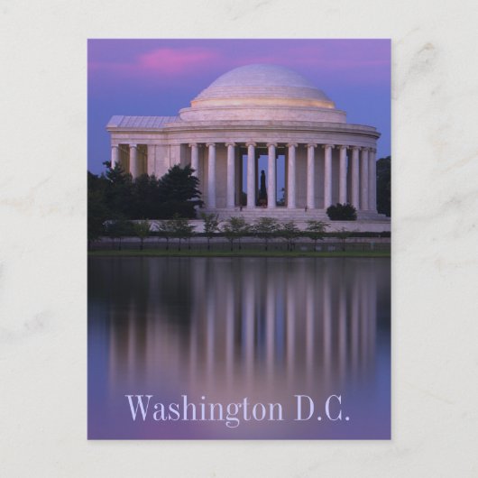 Jefferson Memorial Briefkaart (Voorkant)