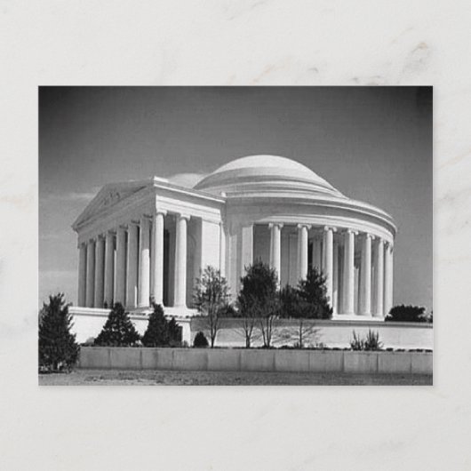 Jefferson Memorial Briefkaart (Voorkant)