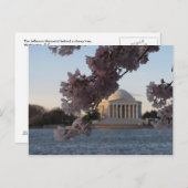Jefferson Memorial Briefkaart (Voorkant / Achterkant)