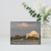 Jefferson Memorial Briefkaart (Staand voorkant)
