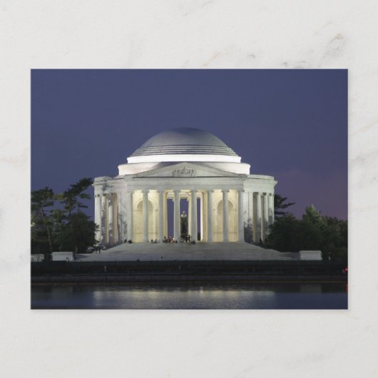 Jefferson Memorial Briefkaart (Voorkant)
