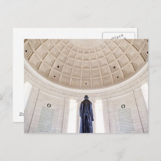 Jefferson Memorial Briefkaart (Voorkant / Achterkant)
