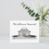 Jefferson Memorial: Briefkaarten (Staand voorkant)