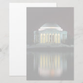 Jefferson Memorial Briefpapier (Voorkant / Achterkant)
