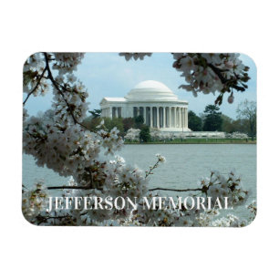 Jefferson Memorial, Cherry Blossom Magneet