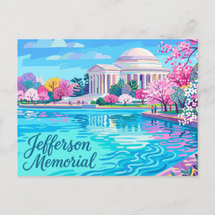 Jefferson Memorial District of Columbia Briefkaart