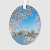 Jefferson Memorial in lente Ornament (voorkant)