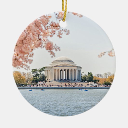 Jefferson Memorial Keramisch Ornament (Voorkant)