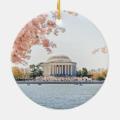 Jefferson Memorial Keramisch Ornament (Achterkant)