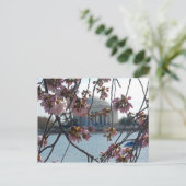 Jefferson Memorial National Cherry Blossom Fest Briefkaart (Staand voorkant)