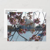 Jefferson Memorial National Cherry Blossom Fest Briefkaart (Voorkant / Achterkant)