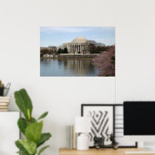 Jefferson Memorial Poster (Thuiskantoor)
