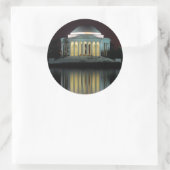Jefferson Memorial Ronde Sticker (Tas)