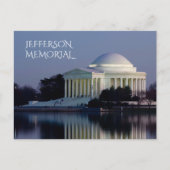 Jefferson Memorial viert 250 jaar Briefkaart (Voorkant)