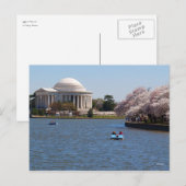 Jefferson Memorial Washington DC Briefkaart (Voorkant / Achterkant)