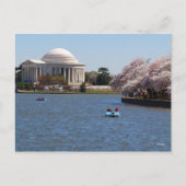 Jefferson Memorial Washington DC Briefkaart (Voorkant)