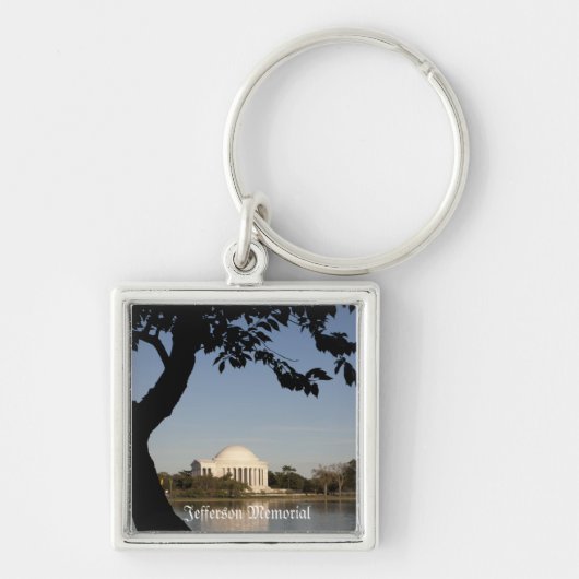 Jefferson Memorial, Washington DC Sleutelhanger (Voorkant)