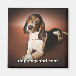 Jefferson met gegoten magneet