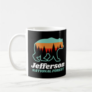 Jefferson National Forest Virginia VA Beer Retro Koffiemok