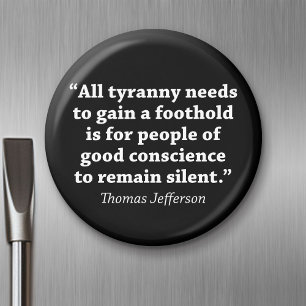 Jefferson: Niet zwijgen Magneet