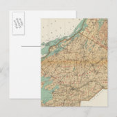 Jefferson, provincie St Lawrence Briefkaart (Voorkant / Achterkant)