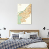 Jefferson, provincie St Lawrence Canvas Afdruk (Insitu (Slaapkamer))