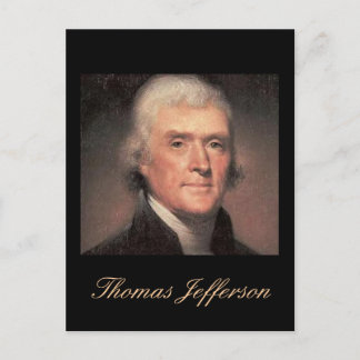 Jefferson quote Briefkaart