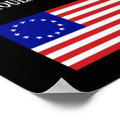 Jefferson Quote - de democratie zal verdwijnen ... Poster (Hoek)