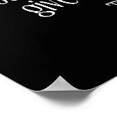 Jefferson Quote over democratie Poster (Hoek)