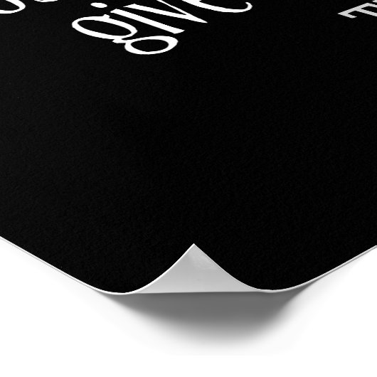 Jefferson Quote over democratie Poster (Hoek)