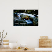 Jefferson Quote Poster - Oog van de rots (Keuken)